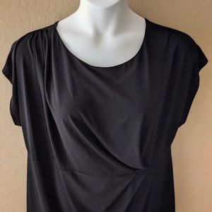 Lane Bryant Asymmetrical Drape Top Size 22/24